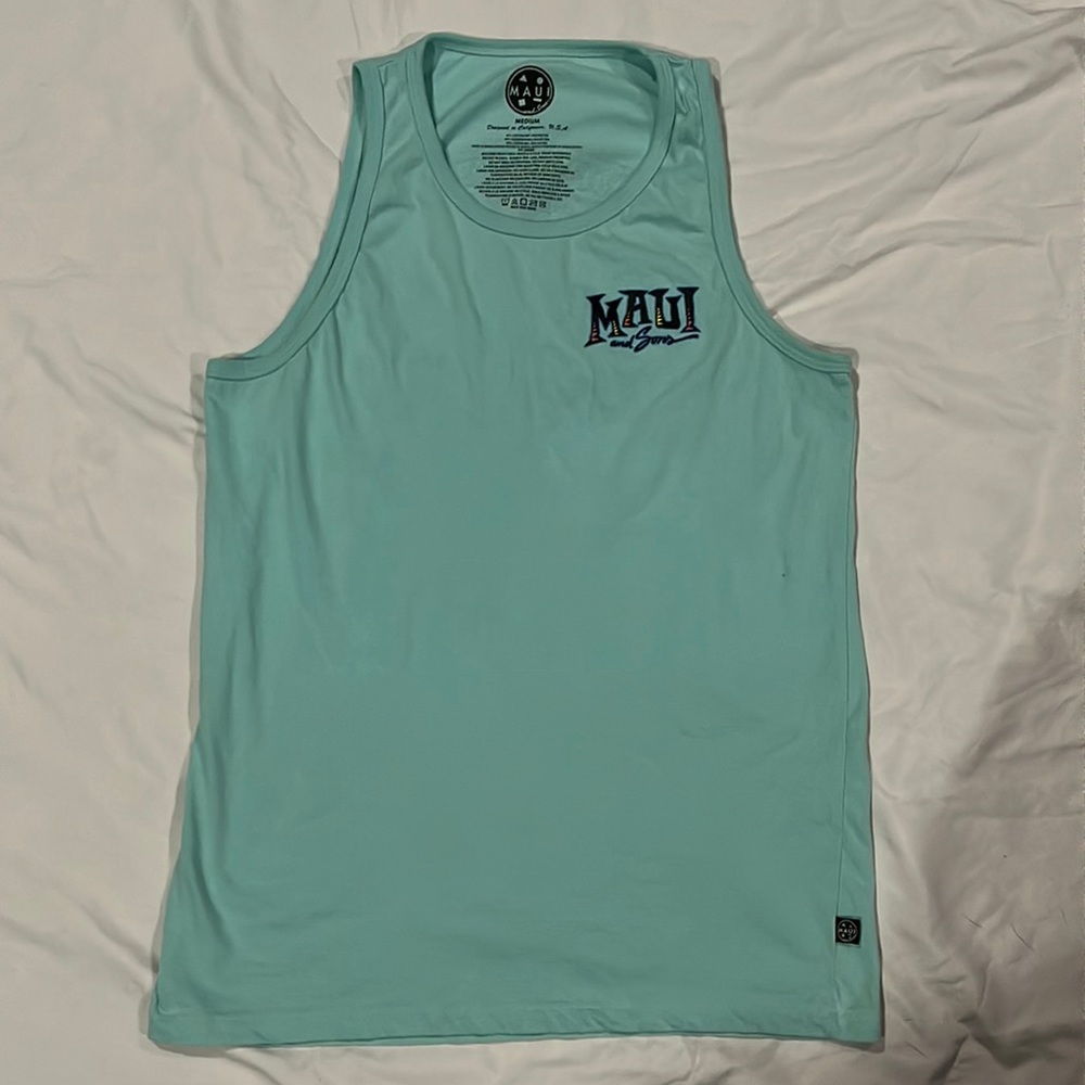 Light Blue Malibu Tank Top